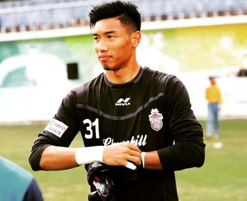 James Kithan, the 25-year old Goalkeeper from Nagaland. (James Kithan/ Instagram)